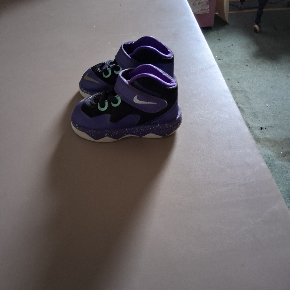 Kids Purple Nike Shoes